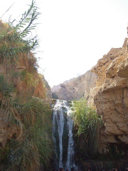 Wasserfall in der Ein Gedi Oase