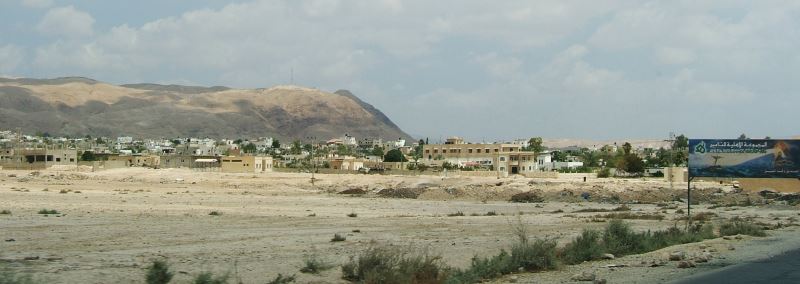 Das Städtchen Jericho im Westjordanland